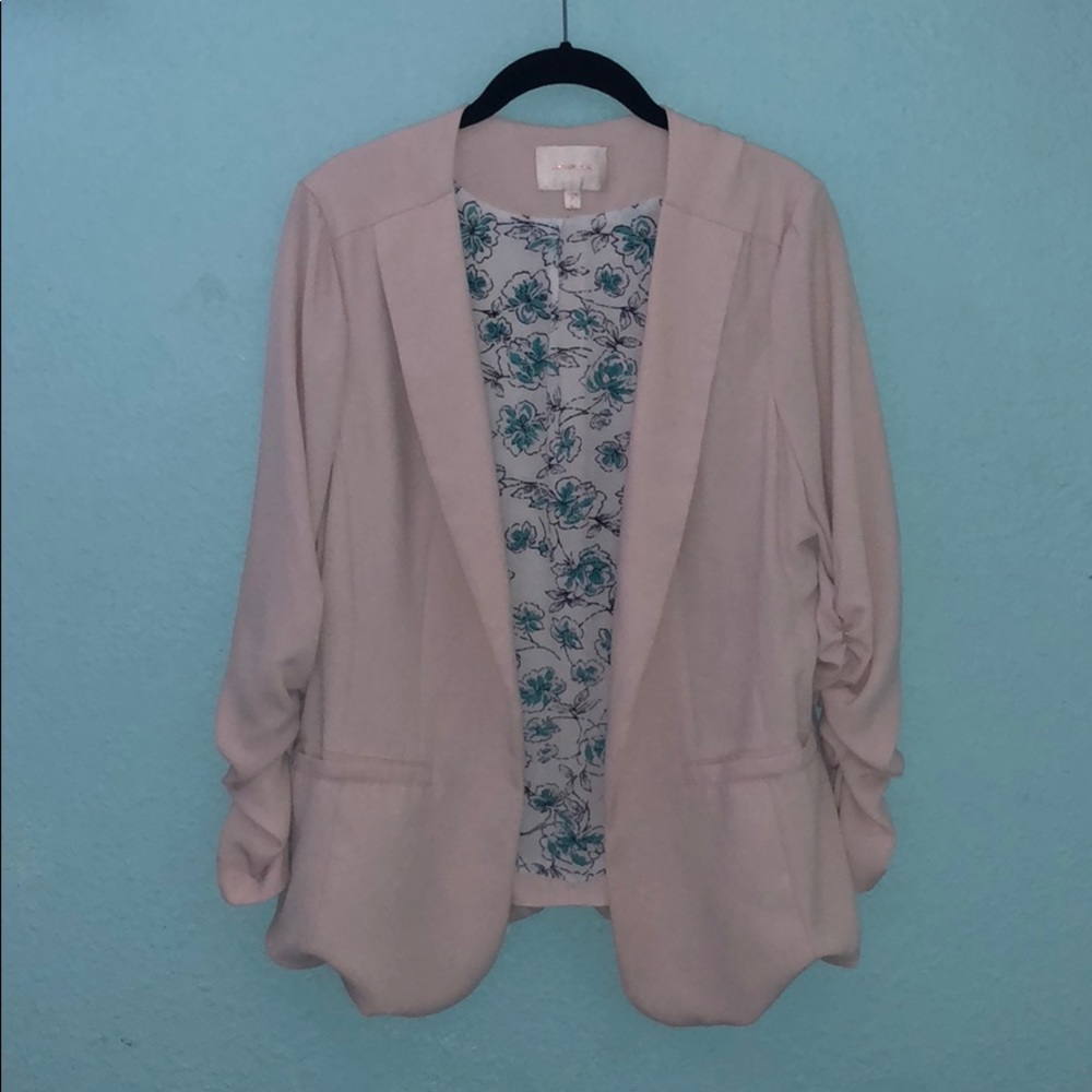 Blush Blazer